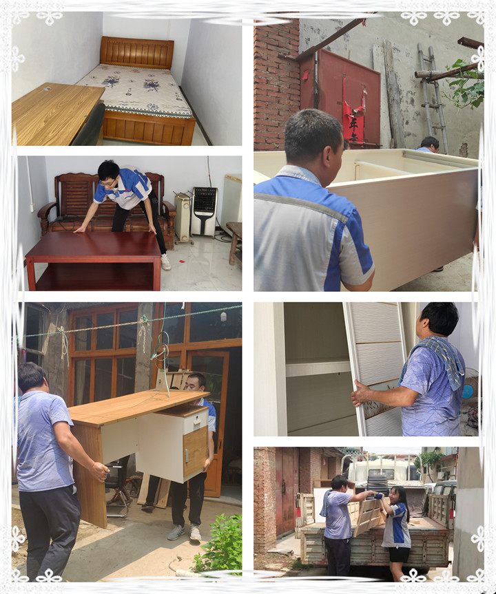 集團(tuán)職工為小全布置房間、整理床鋪，為小全打造了一間溫馨舒適的小屋.jpg