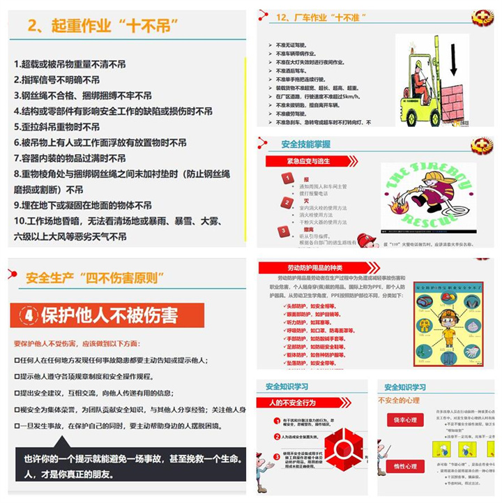 生產(chǎn)部部長趙廣寧給生產(chǎn)部所有員工培訓(xùn)了什么是安全生產(chǎn)、勞動防護用品的種類以及使用規(guī)范、起重作業(yè)注意事項、應(yīng)急、環(huán)保法律法規(guī)、管理制度等內(nèi)容。.jpg